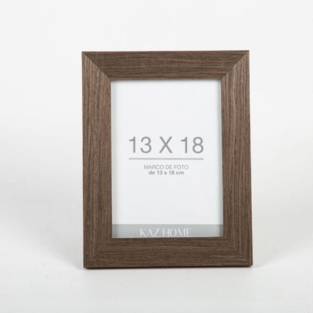 Marco de Fotos Madera Oscura 13 cm x 18 cm