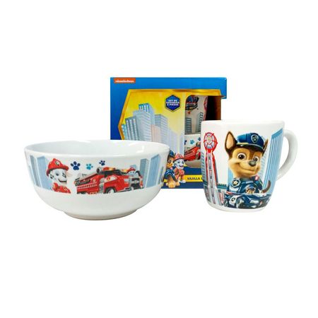 Set De Cerámica Scool 2 Piezas Paw Patrol H Racer