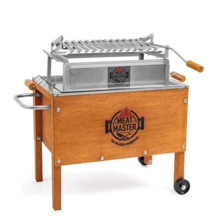 Caja China Msr Jr + Parrilla Ang Lev Galvanizada Madera