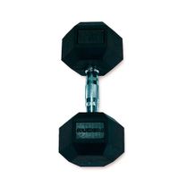 Mancuerna Hexagonal de Caucho  Rudem 30 Lb.