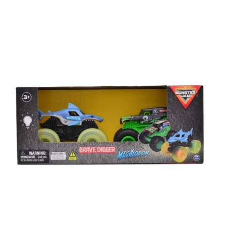 Pack X2 Monster Jam Vehiculos Escala 1:43