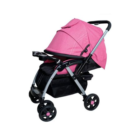 Coche De Paseo Ebaby Rossi Rosado