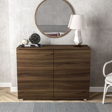 Cómoda Magda 6 Cajones New Avellana