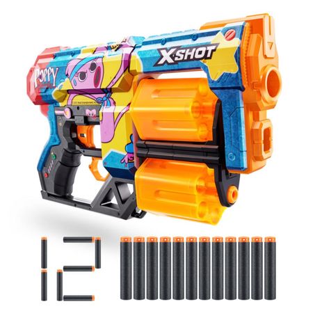 Lanzador De Dardos Dread X-Shot Flux Poppy Kissy