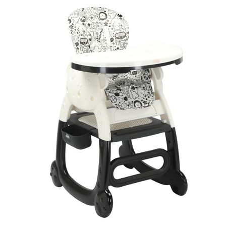 Silla Para Bebe 2 En 1 Silla De Comer y Escritorio Baby Cam Panda Blng