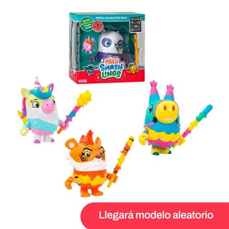 Figuras Pack X2 Piñata Smashlings Box Smash