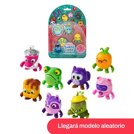 Figuras Pack X3 Piñata Smashlings 4Cm