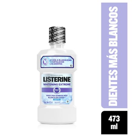 Enjuague Bucal LISTERINE Whitening Frasco 473ml