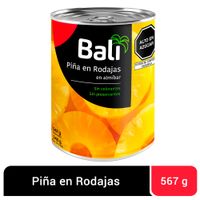 Piña en Rodajas BALI Lata 567g