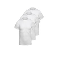 Pack X 3 Camiseta Manga Corta Cuello Redondo Boston Blanco