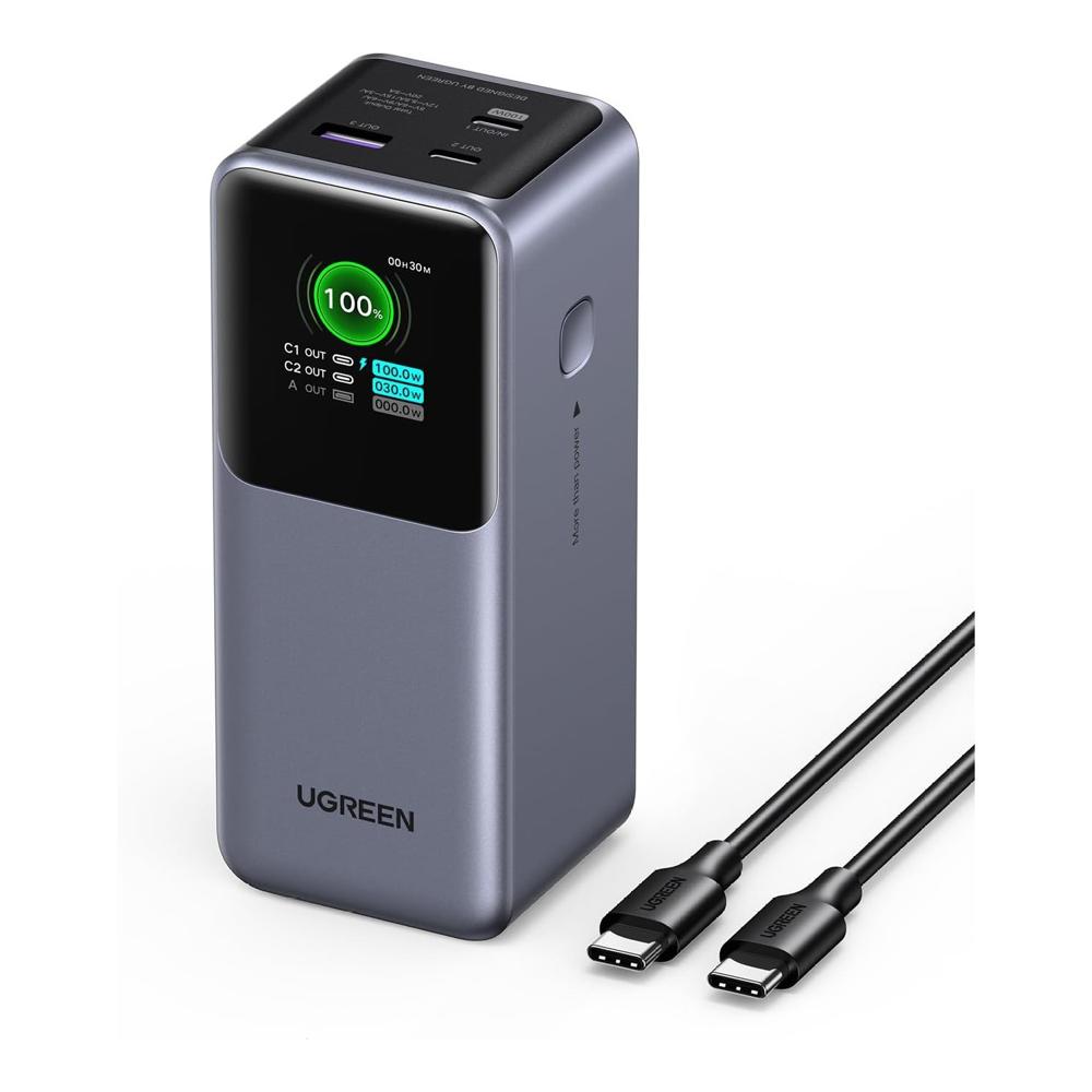Ugreen Power Bank Nexode 20000 mAh 130W Portátil PD QC PB721 - 35524