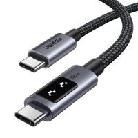 Ugreen Cable USB-C a USB-C 100W Carga Rápida Pantalla LED L509 35501