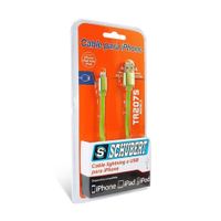 Cable Lightning 1m para iPhone Cargador Colores - TR205