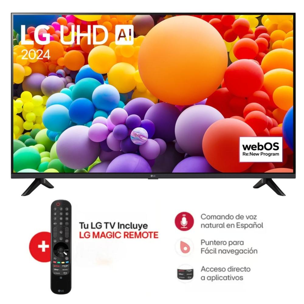 Televisor LG 65UT7300 65” UHD 4K Thinq AI + Control Magic 2024