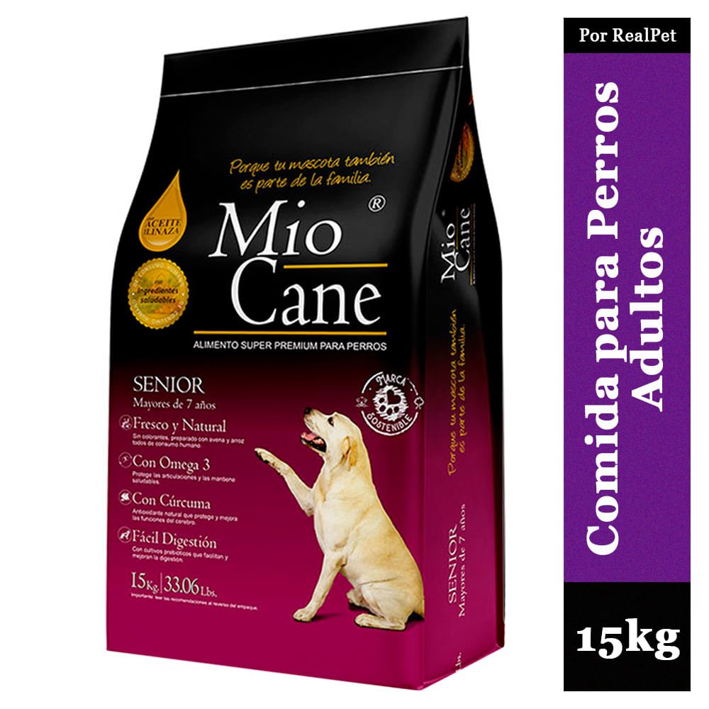 Comida para Perro Adulto Mio Cane Super Premium Senior 15 kg