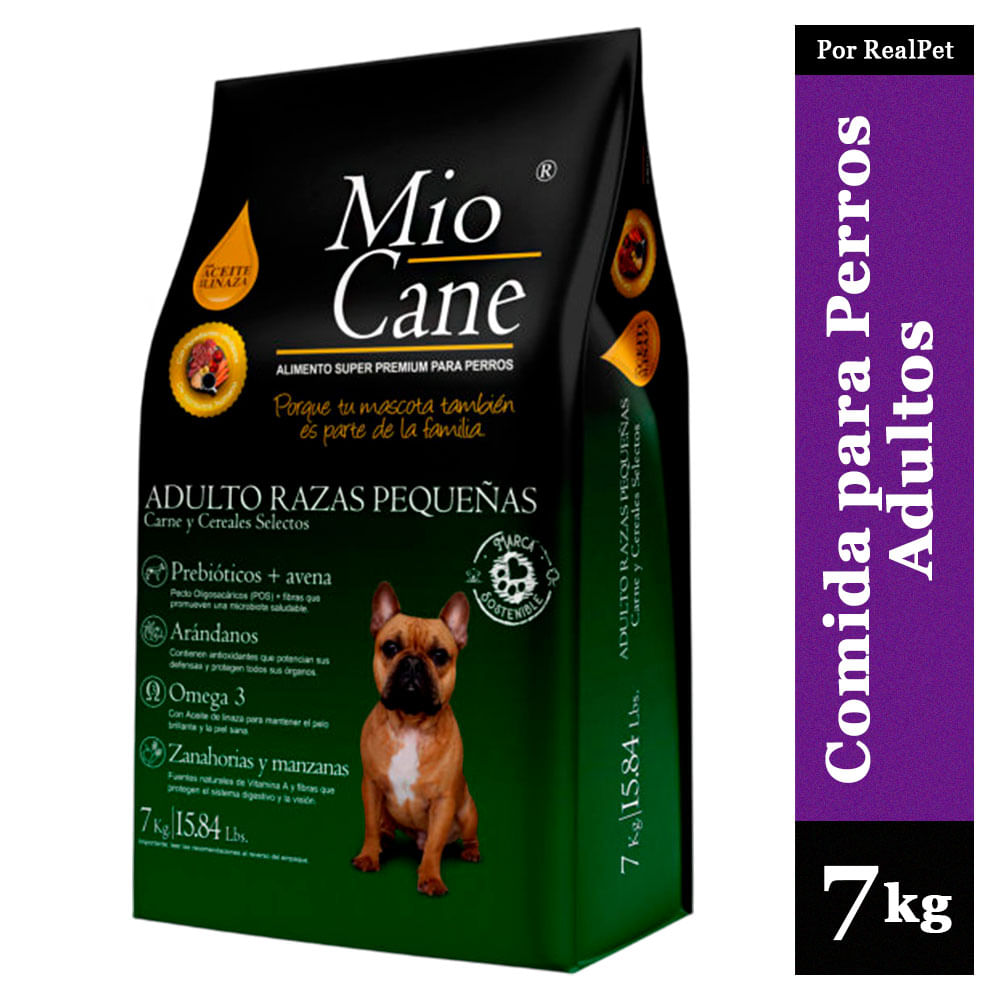 Comida Perro Adulto Pequeño Mio Cane Super Premium 7 kg