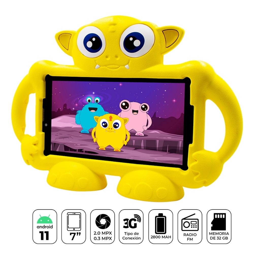 Tablet Advance Intro TR7996, 7 pulgadas IPS Android 11, 3G Dual SIM, 32GB, 2GB RAM, WIFI, FM