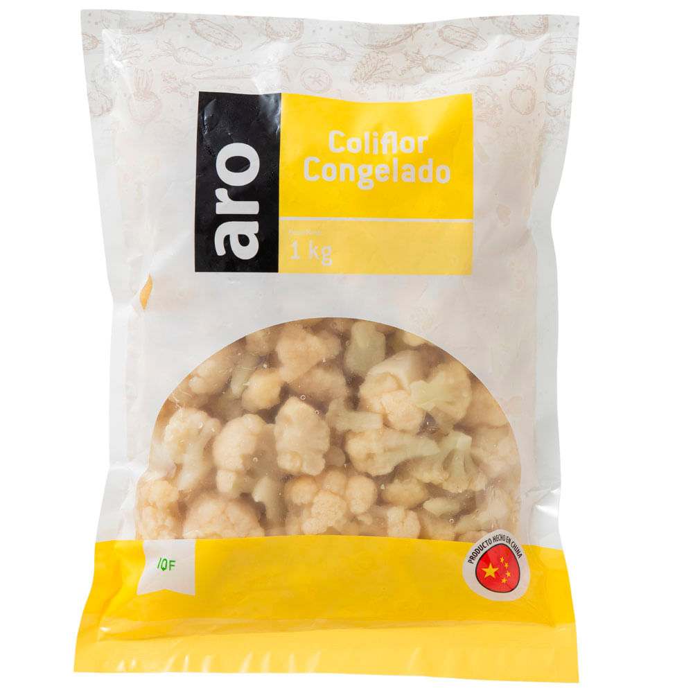 Coliflor Congelado ARO Bolsa 1Kg