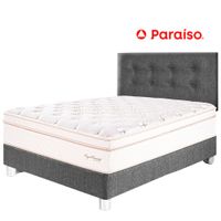 Dormitorio PARAISO Royal Dynasty 1.5 Plazas Gris
