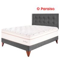 Dormitorio PARAISO Euro Royal Dynasty 2 Plazas Gris