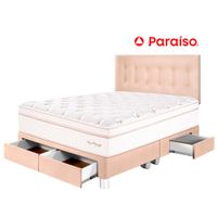 Dormitorio PARAÍSO Royal Dynasty C Caj Queen Champagne