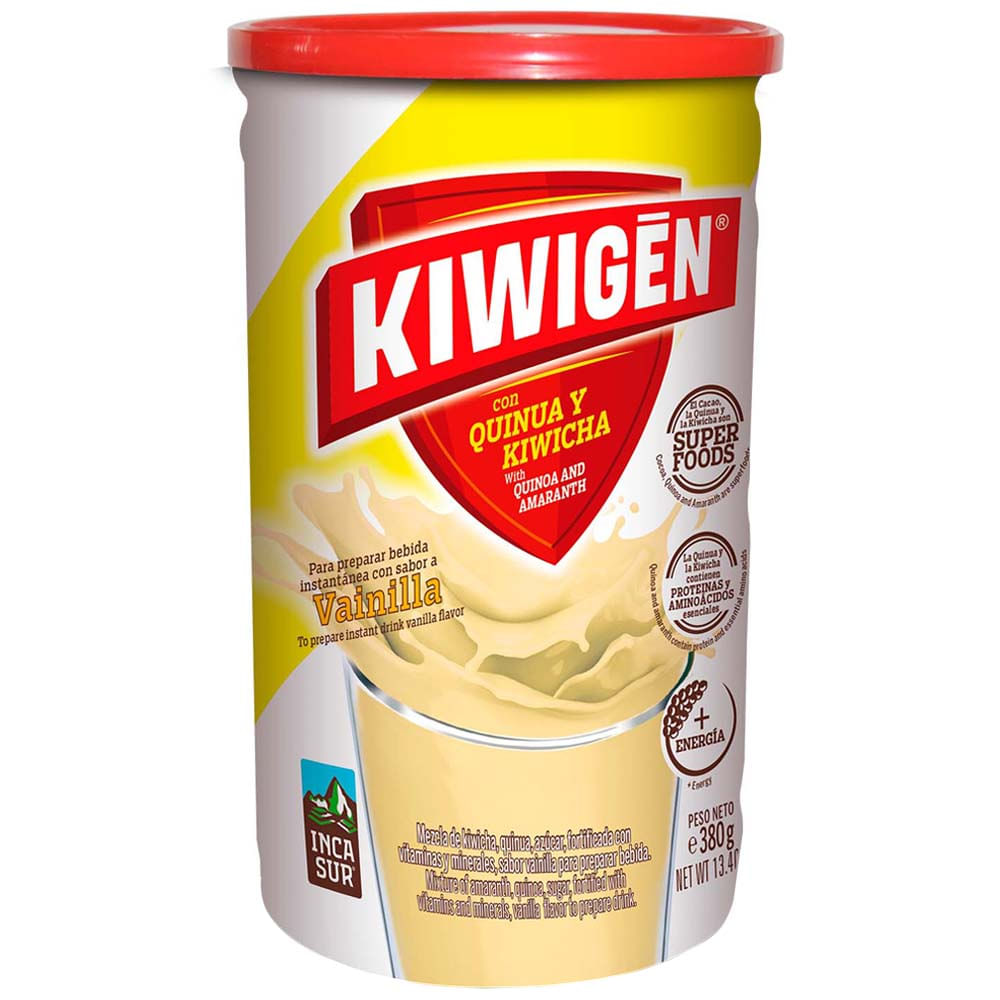 Fortificante Instantáneo KIWIGÉN Vainilla Frasco 380g