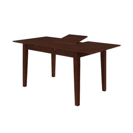Mesa de Comedor Extensible Miami Roble Oscuro 120x80cm