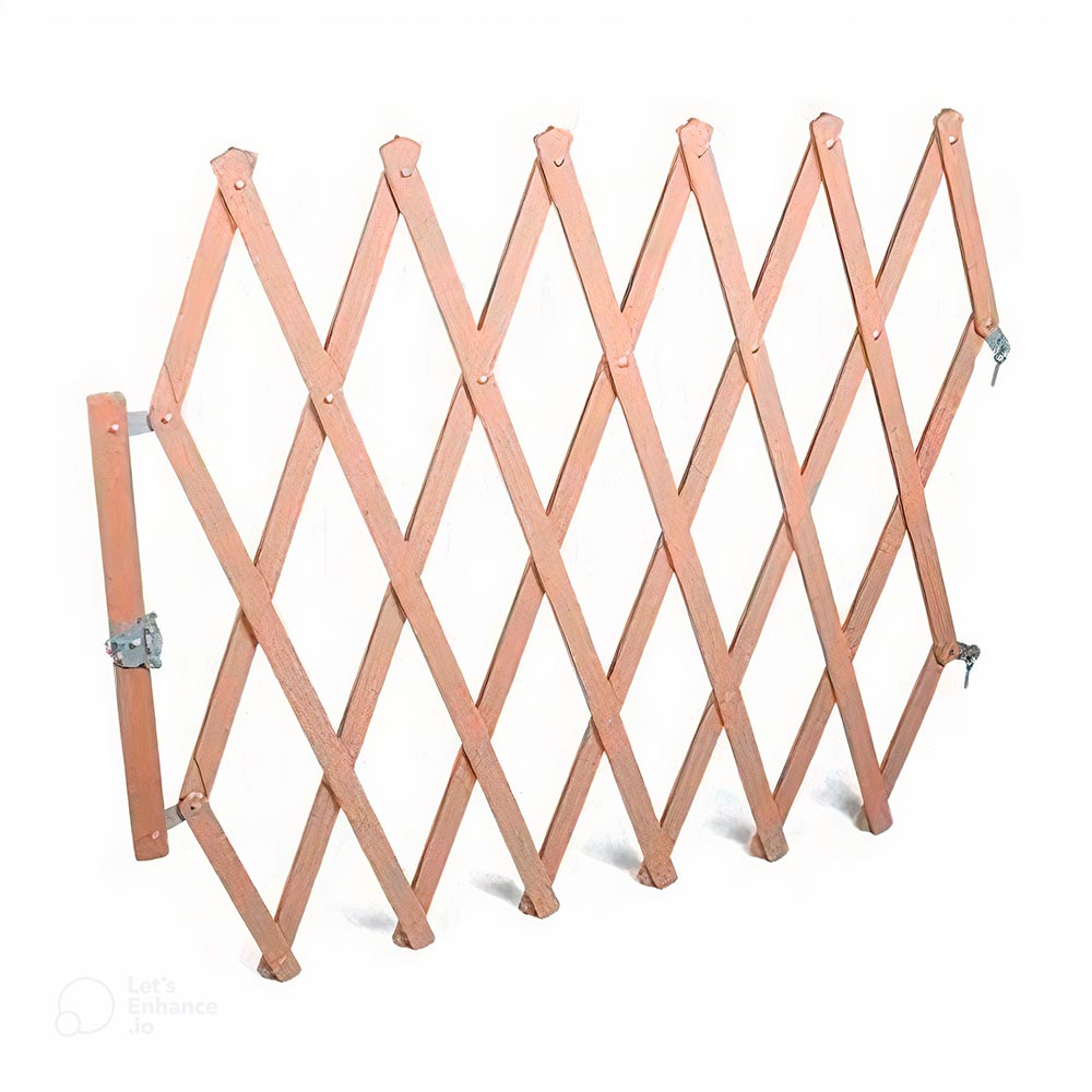 Reja de seguridad de MDF plegable para bebés y mascotas M RRC