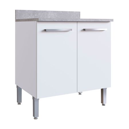 Módulo bajo 80cm Lunar Blanco Orange