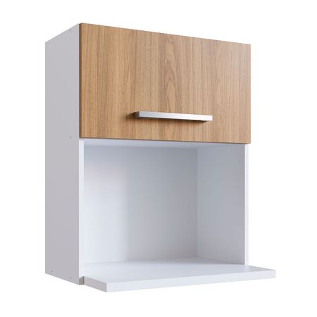 Módulo alto para microondas Nogueira 60cm Orange