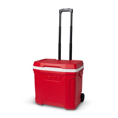 Cooler Igloo Profile II 26L Rojo con Ruedas