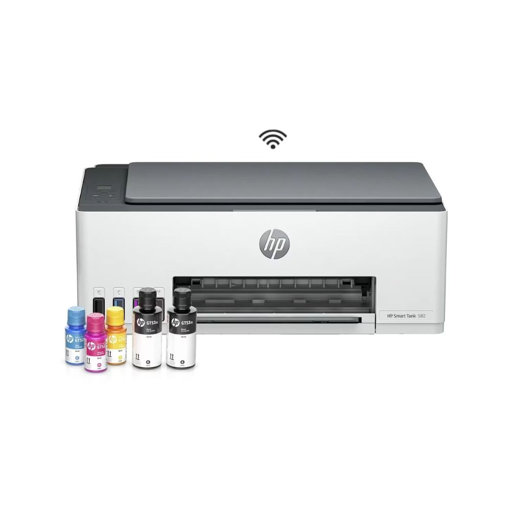 Impresora Multifuncional HP con WiFi Smart Tank 580