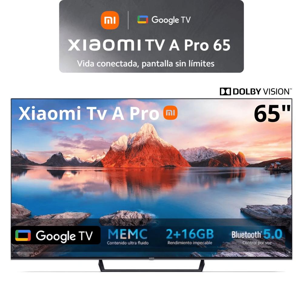 Xiaomi TV A Pro 65 4K UHD - Smart TV con Google TV y Dolby Audio