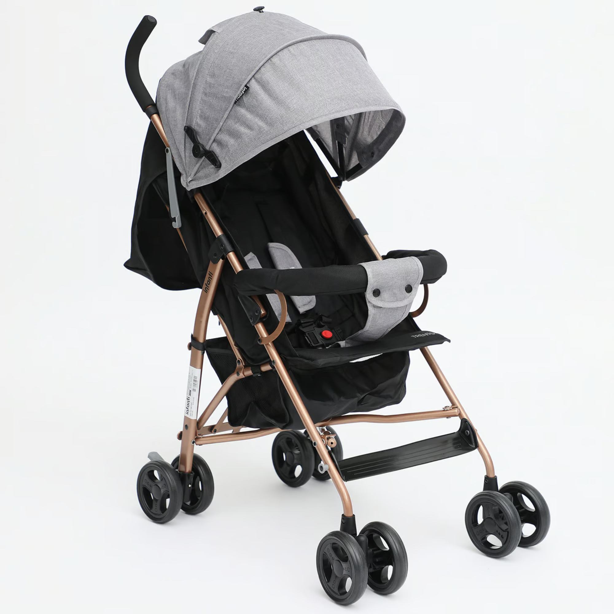 Coche para Bebé INFANTI Bastón Trento Gris