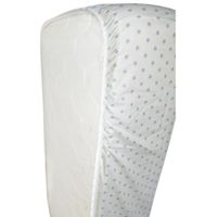 Sabanas Bajeras Ajustable BABYTU Talla 1,5 Plazas Diseño Estrellitas Celeste Pack (2 UND)