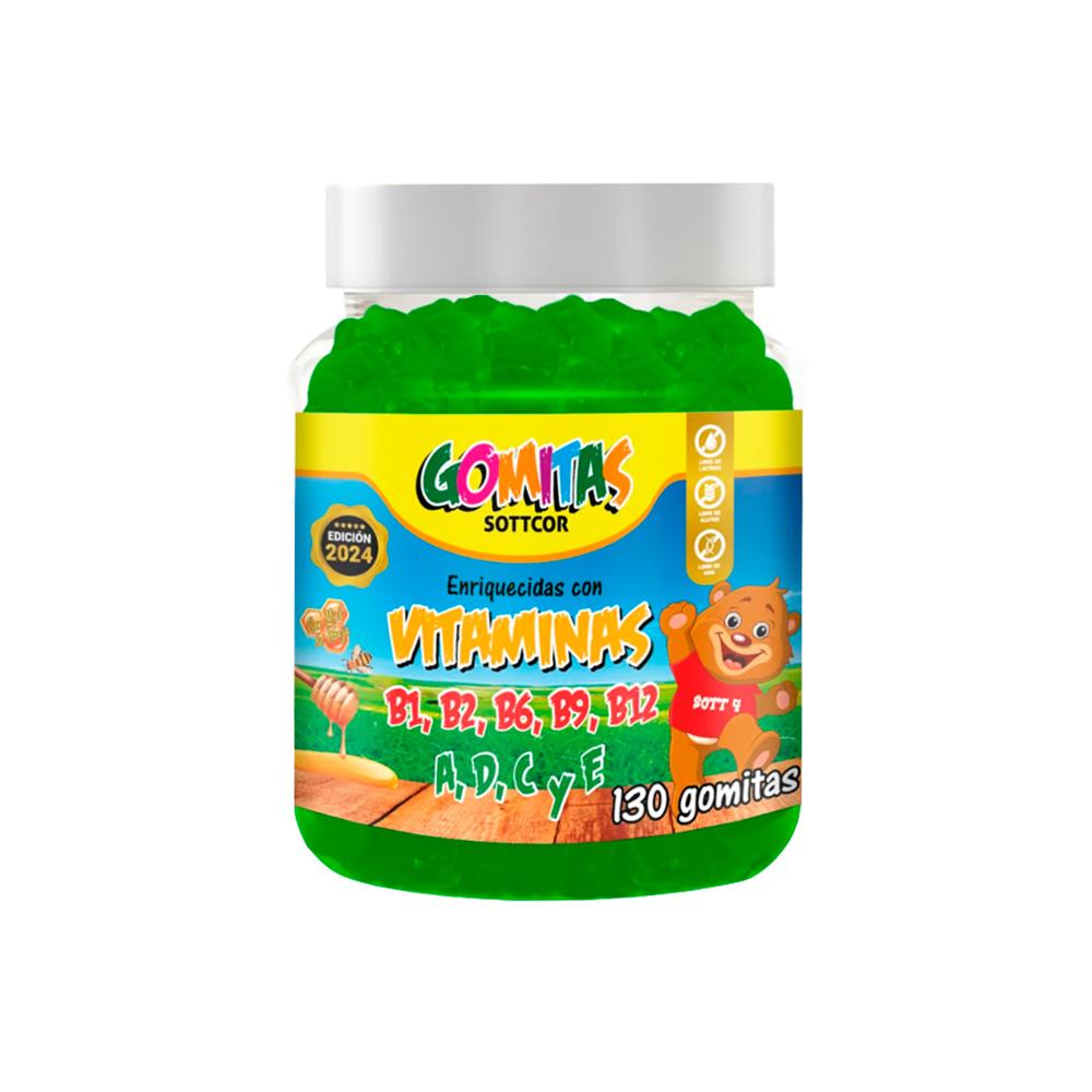 Gomitas Para Niños Vitaminas 130 Gomitas Sottcor