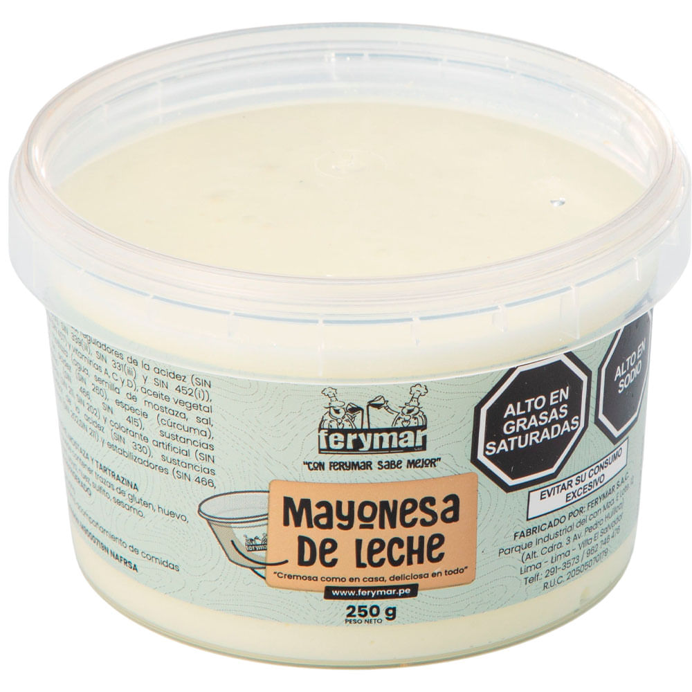 Mayonesa FERYMAR Envase 250g