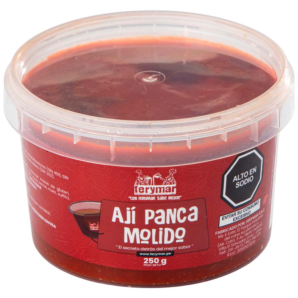 Ají Panca Molido FERYMAR Pote 250g