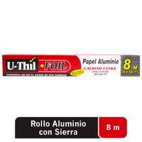 Papel aluminio U-THIL Rollo 8m x 30cm Caja