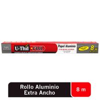 Papel aluminio U-THIL Rollo 8m x 45cm
