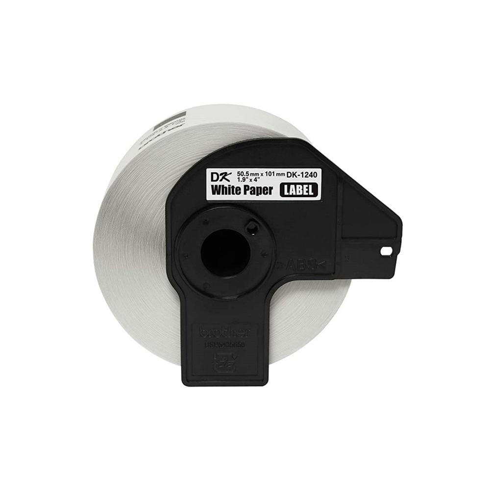 CINTA BROTHER DK-1240, 50.5MM X 101MM (600 ETIQUETAS) PARA QL-600, QL-1100, QL-1110NWB P/N: DK1240