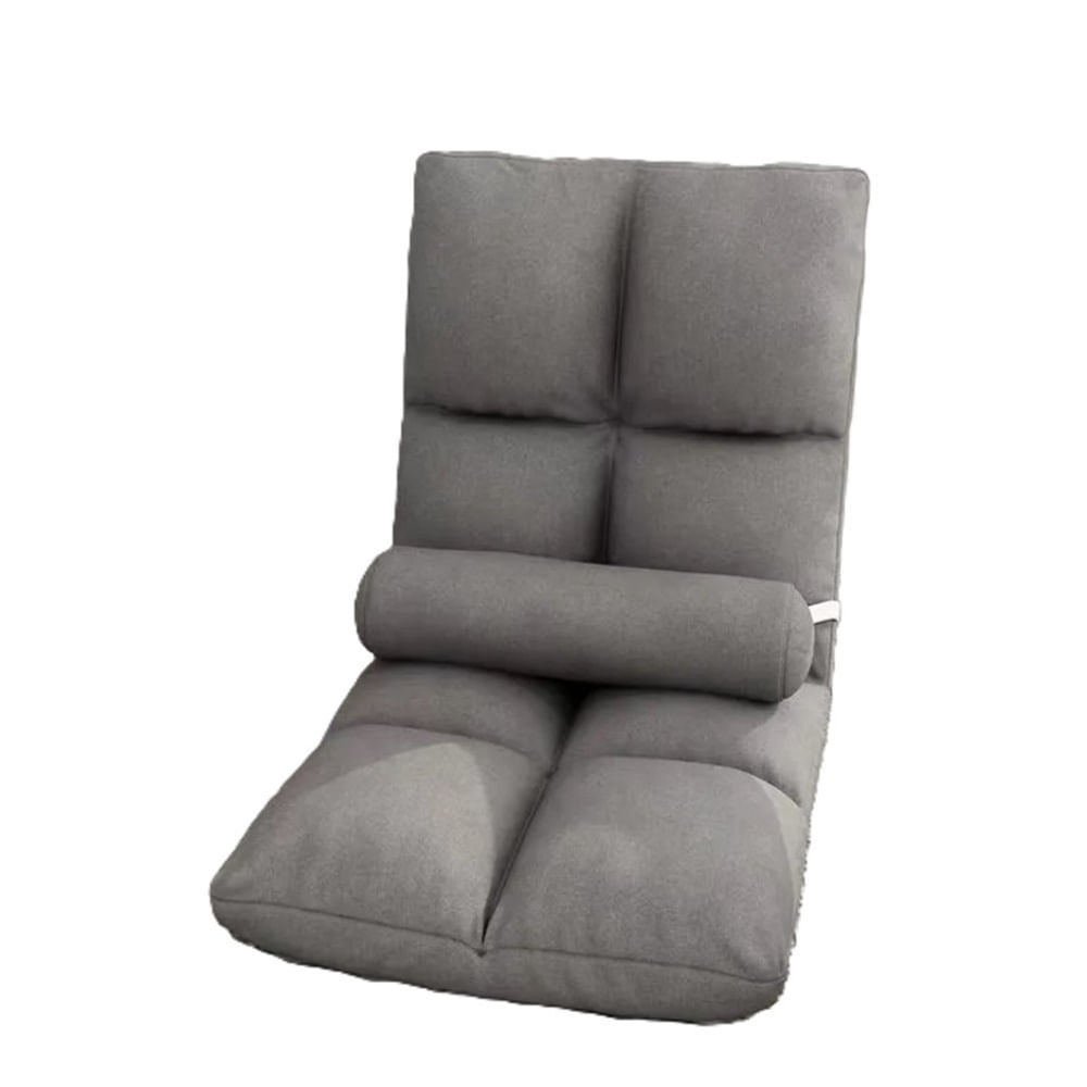 Silla Espaldar Plegable Reclinable Gris