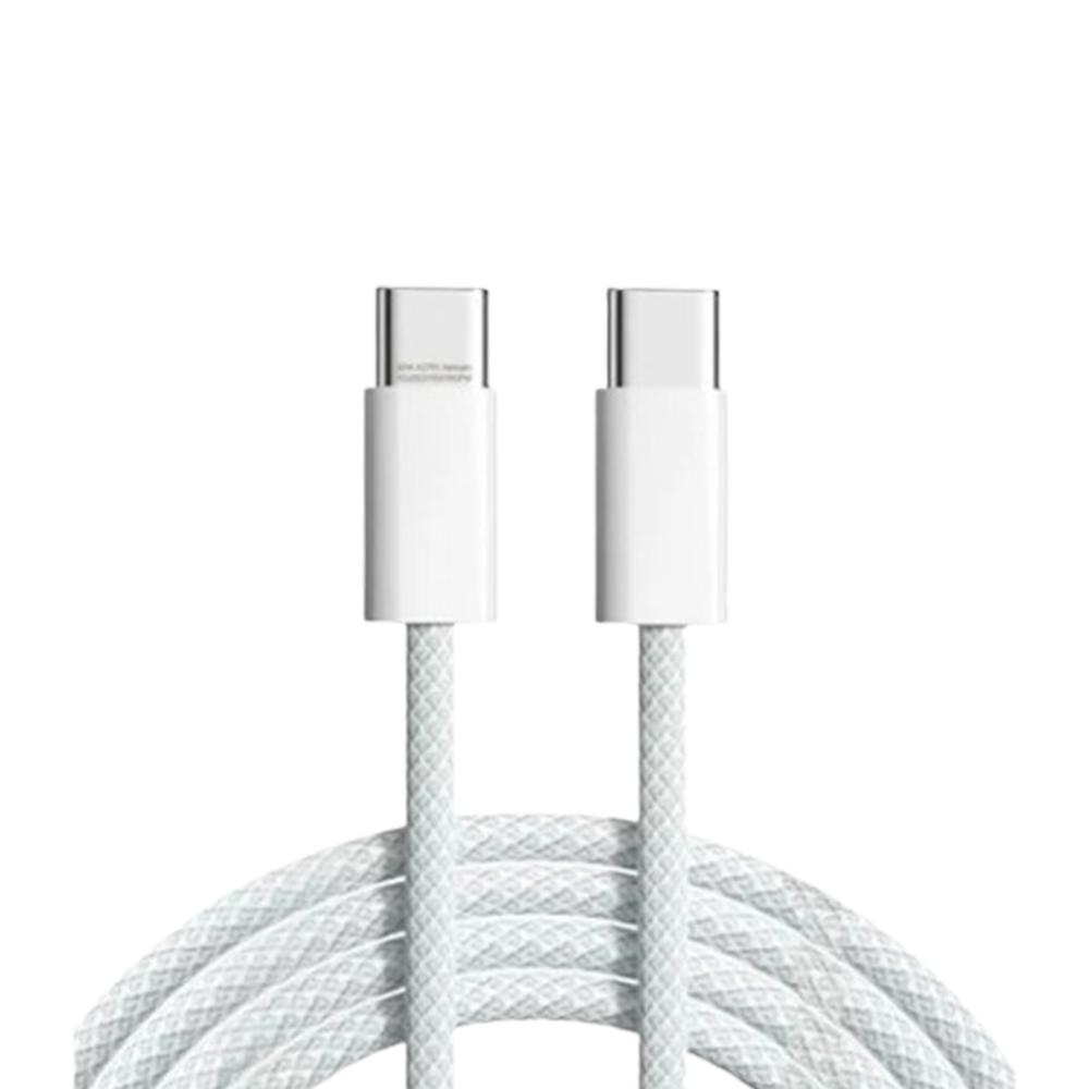Cable Apple Carga/Sincronizar y Transferir Datos Usb-C De 60W 1M A2795 Blanco