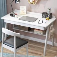 DM ESCRITORIO WORD DE 120 CM + SILLÓN - BLANCO