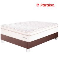 Cama PARAÍSO Royal Dynasty 1.5 Plazas Chocolate