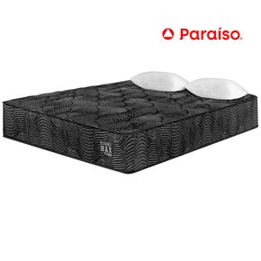 Colchón Paraíso Pocket Max Black 2 Plazas