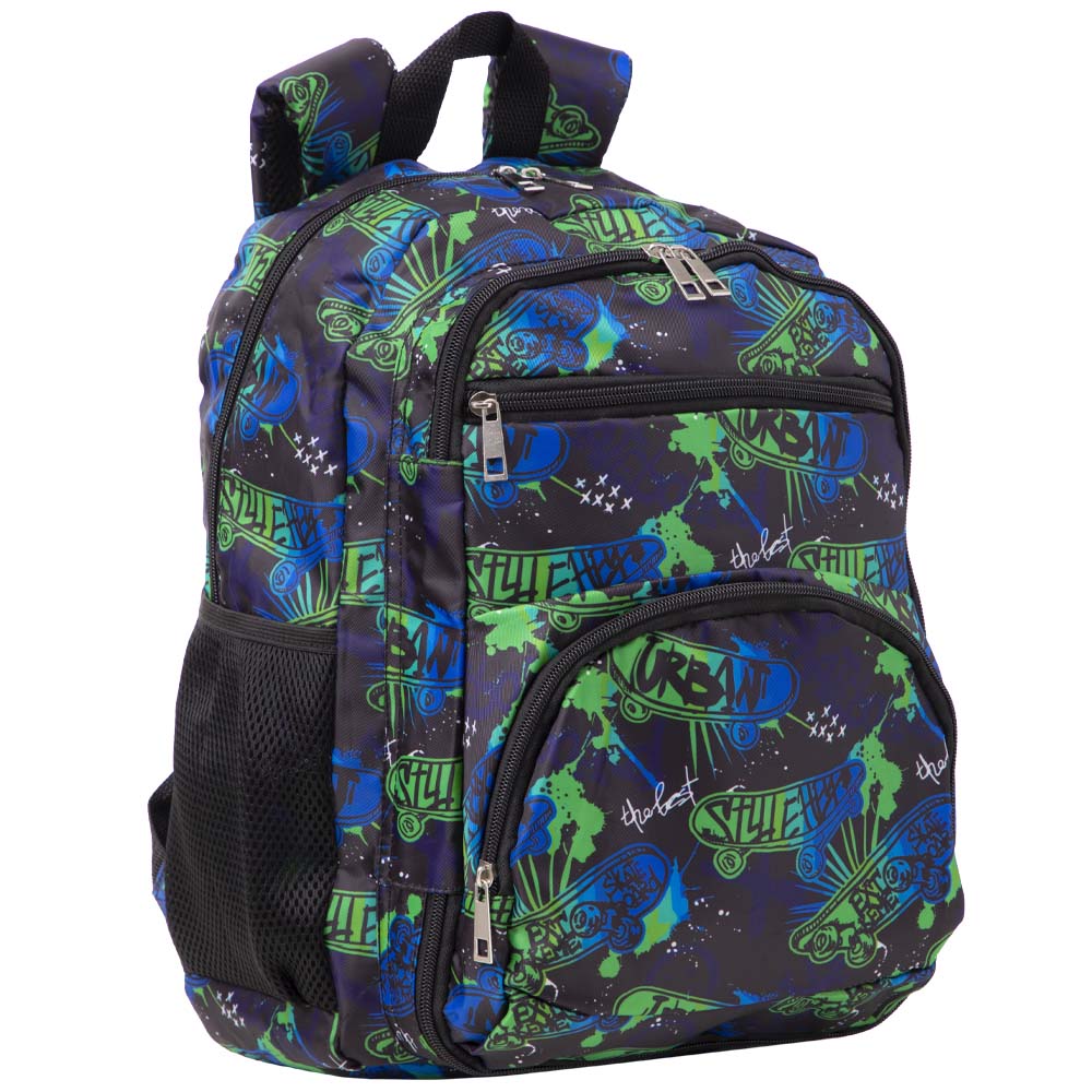 Mochila de 4 cierres Skate CLASS&WORK