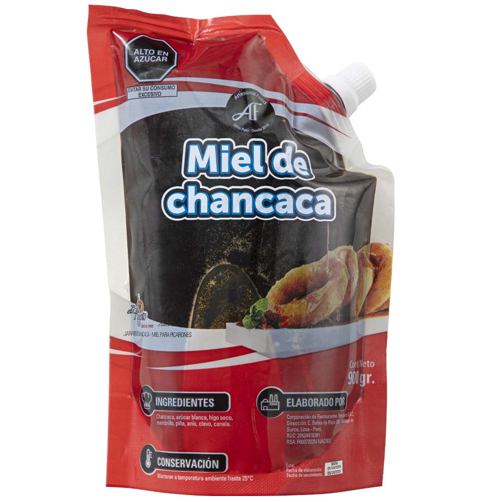 Miel para Picarones EL ROCOTO Doypack 900g