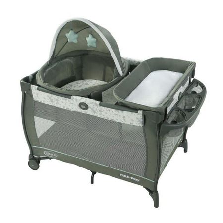 Cuna Pack And Play Para Bebé Graco Travel Dome Oskar