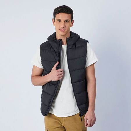 Chaleco Hombre Hood Hypnotic  NEGRO S